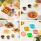 360 Set 3.25 oz Shot Cups with Lids, Sturdy & Food Safe Disposable Plastic Portion Condiment Dipping Sauce Cups